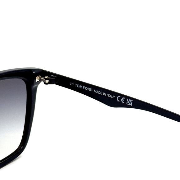 New, TOM FORD Garrett Sunglasses TF862 01B Authentic - Picture 9 of 12